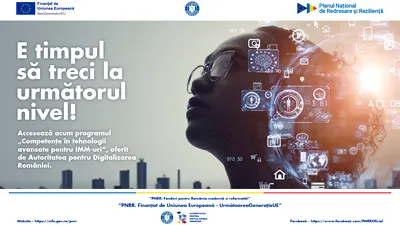 Oportunitate pentru IMM-uri prin cursurile de perfecționare organizate de Autoritatea pentru Digitalizarea României (P)