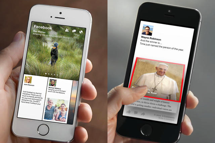 Facebook Paper, un mediu familiar pentru utilizatorii Flipboard