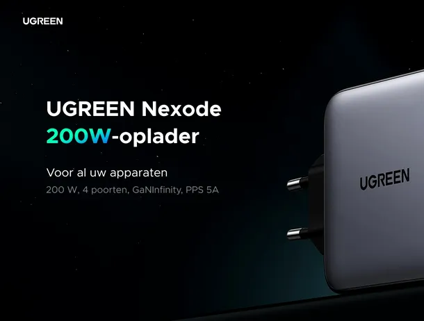Nexode 200W, noul încărcător Ugreen, a fost lansat în Europa