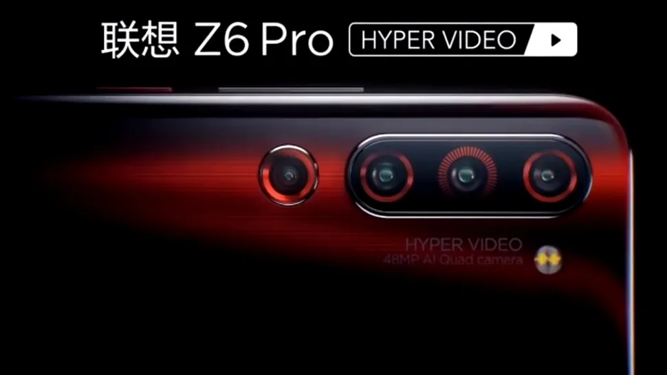 Lenovo Z6 Pro, un smartphone cu sistem quad-camera de 48MP şi performanţe de top