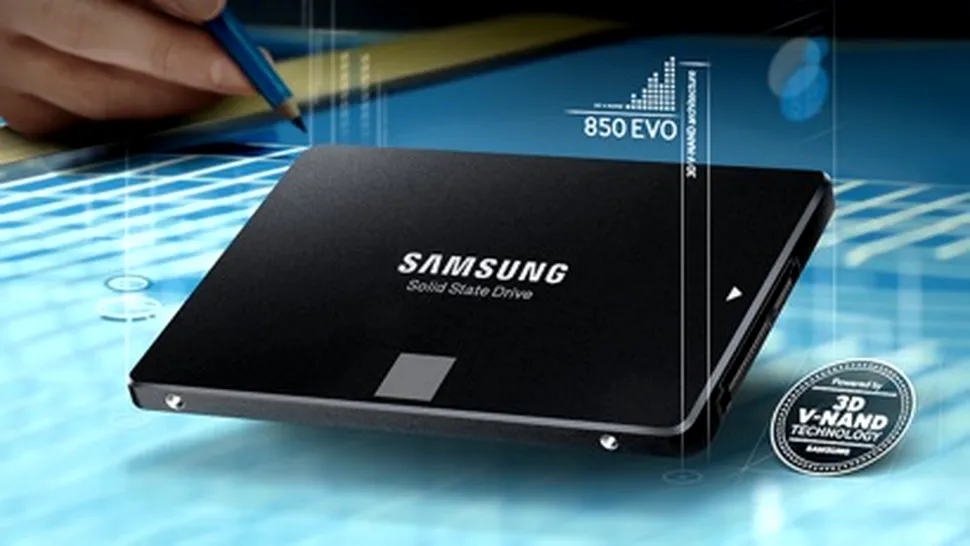 Samsung prezintă 850 EVO - noua serie de dispozitive SSD cu tehnologie V-NAND