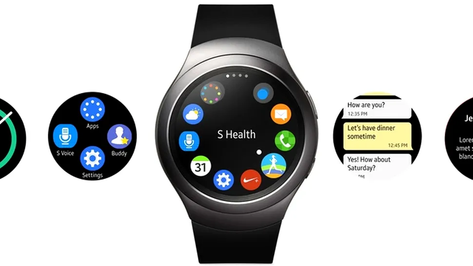 Ceasul Samsung Gear S2 a primit un update de software care adaugă funcţiile de pe Gear S3