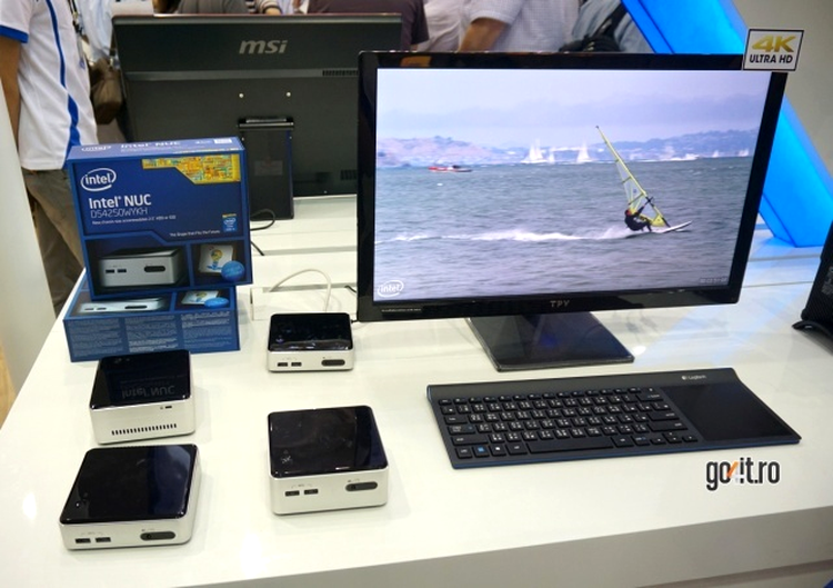 Noile modele Intel NUC, prezentate la Computex 2014