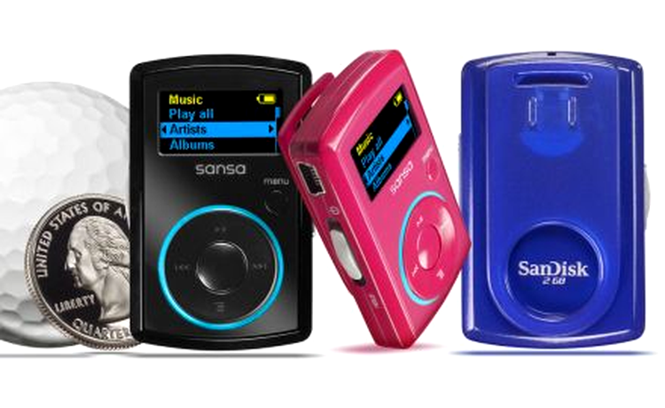 SanDisk Sansa Clip – culori disponibile