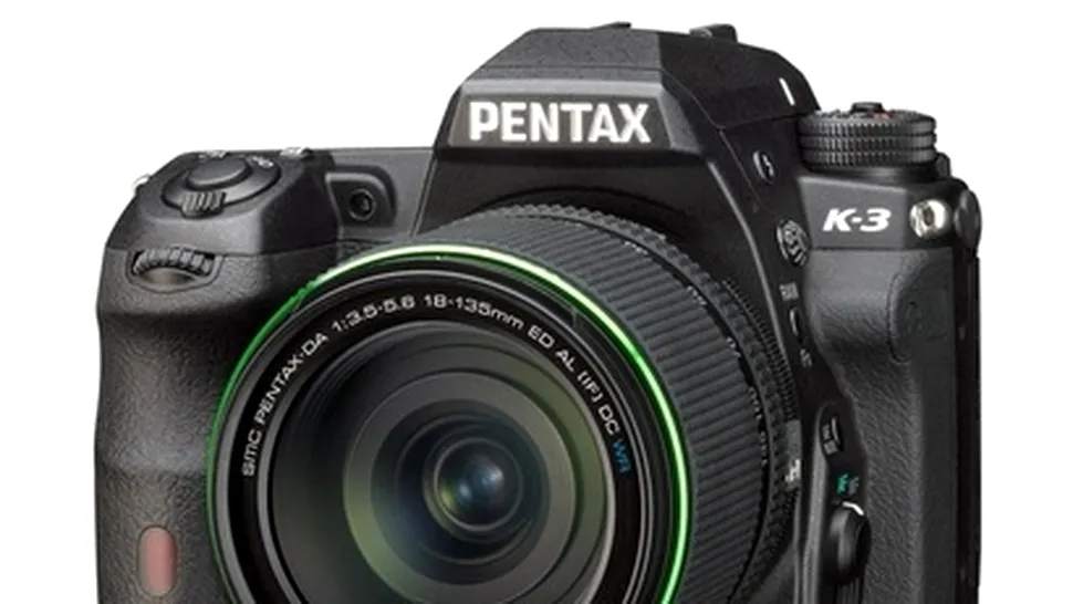 Ricoh a lansat Pentax K-3, un aparat foto DSLR APS-C de 24 MP cu un sistem inovator de antialiasing