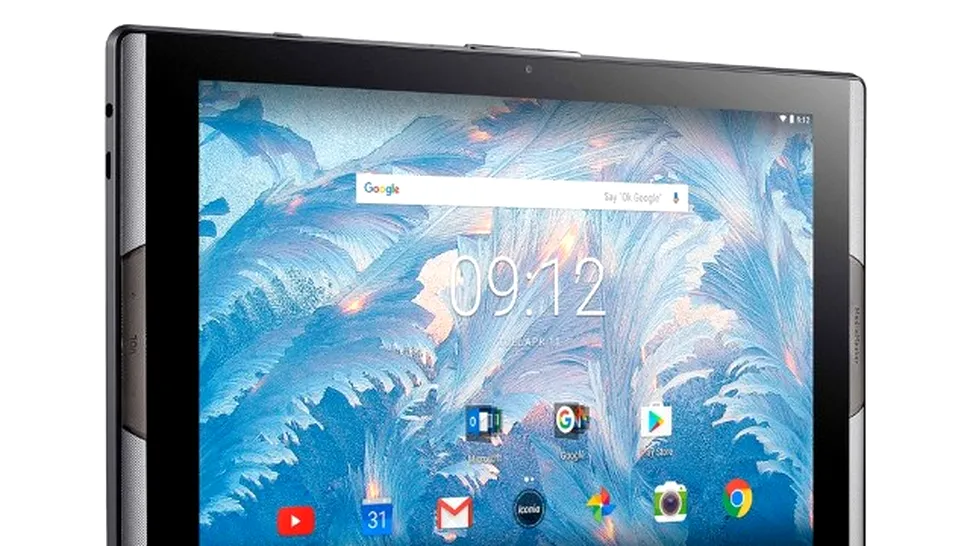 Acer prezintă o tabletă cu ecran de 10” bazat pe tehnologie Quantum Dot, 4 difuzoare şi subwoofer
