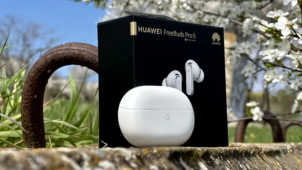 Review HUAWEI FreeBuds Pro 5, căștile in-ear cu izolare fonică de top și sunet foarte echilibrat. Cu ele ești zen în metrou, chiar și la orele de vârf