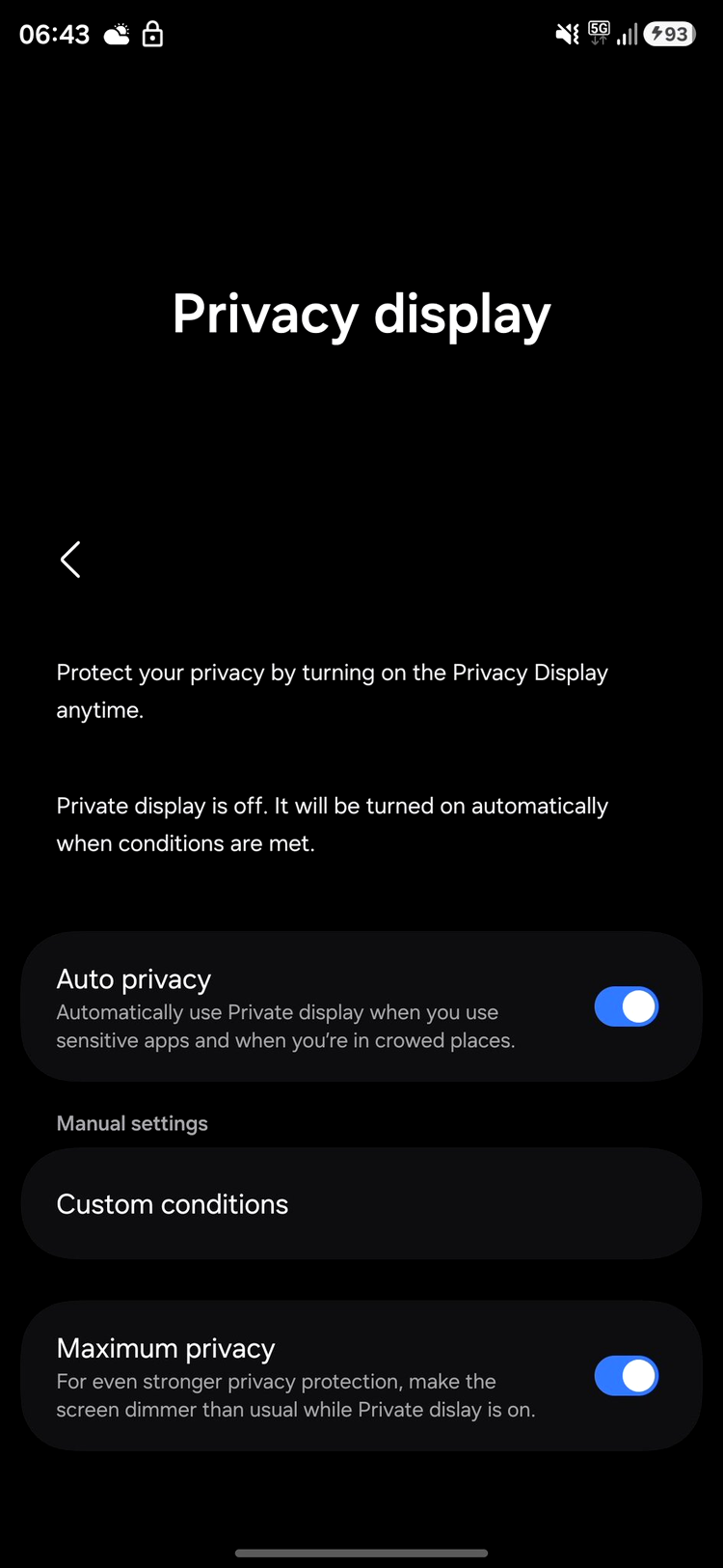 Privacy Display