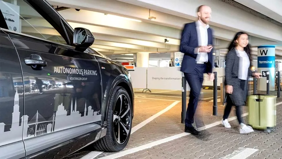 VW Group promite vehicule cu opţiune pentru parcare automată, disponibile până în anul 2020