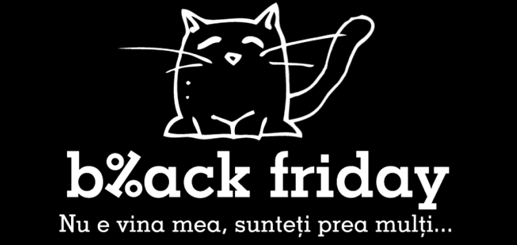 Black Friday 2011 - primit cu entuziasm de către români, nu si serverele ce găzduiesc marile magazine online