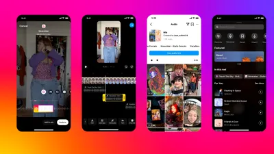 Instagram schimbă jocul: Utilizatorii pot adăuga până la 20 de clipuri audio într-un Reel