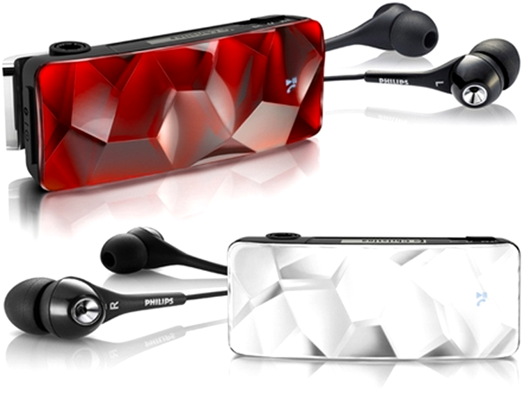 Philips GoGear LUXE - casca Bluetooth + player MP3