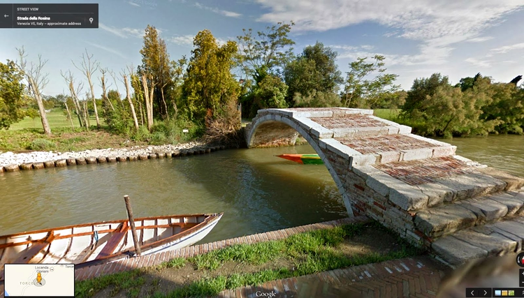 Podul Diavolului de pe insula Torcello