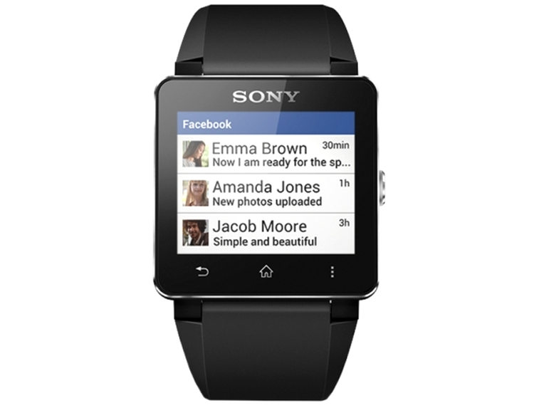 Sony SmartWatch 2 - aplicaţia pentru Facebook