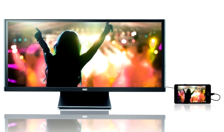 AOC Q2963Pm - suport MHL prin HDMI