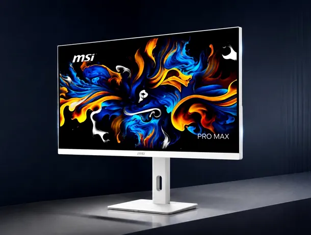MSI prezintă primul monitor OLED de 27 de inci realizat prin imprimare cu jet de cerneală