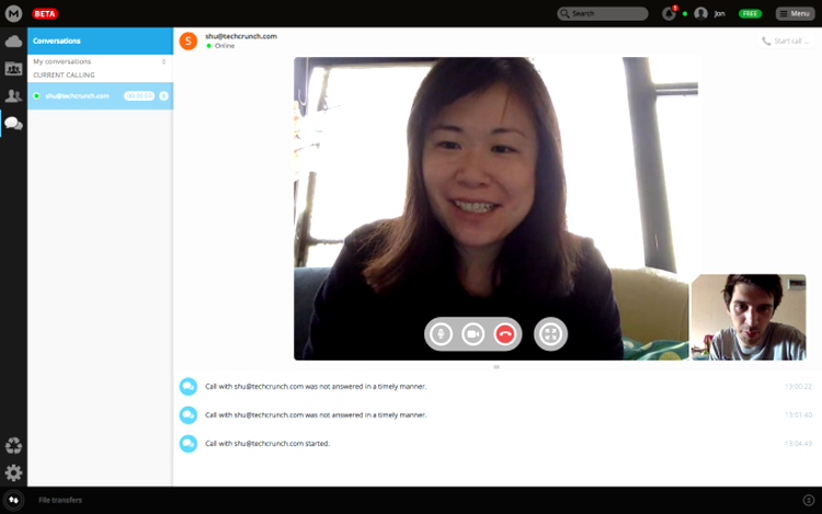 MegaChat, un program de apeluri video cu funcţie de criptare propus ca alternativă Skype