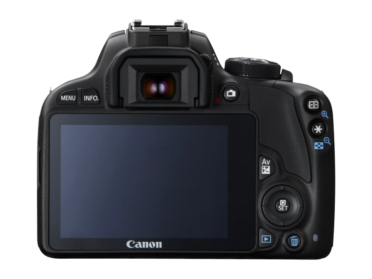 Canon EOS 100D - ecranul este tactil