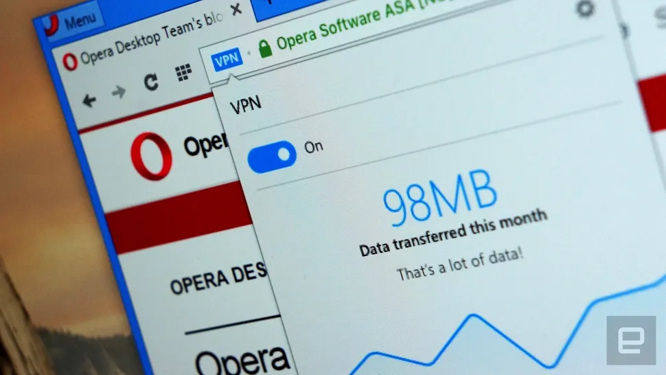Opera primeşte client VPN, promiţând utilizatorilor mai multă intimitate în sesiunile de navigare web