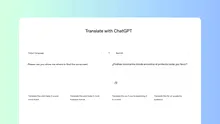 OpenAI a lansat traducătorul ChatGPT, poziționat ca un concurent direct al Google Translate