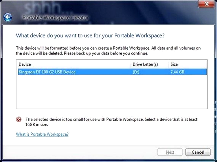 Windows 8 Live USB Stick