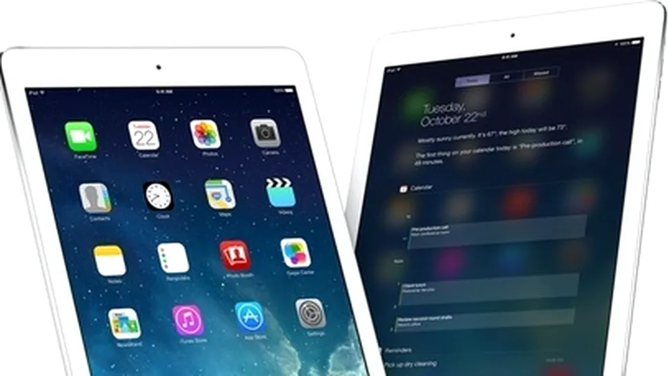 Adopţia noului iPad Air este mult mai rapidă decât cea a generaţiilor anterioare