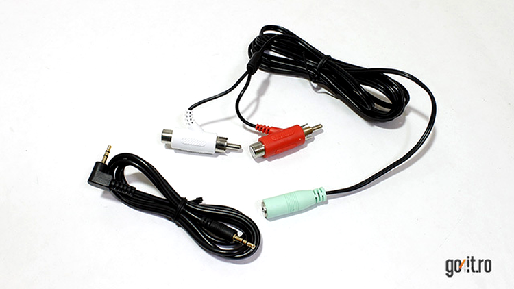 Turtle Beach Ear Force X12 - cablul RCA şi cablul pentru Xbox