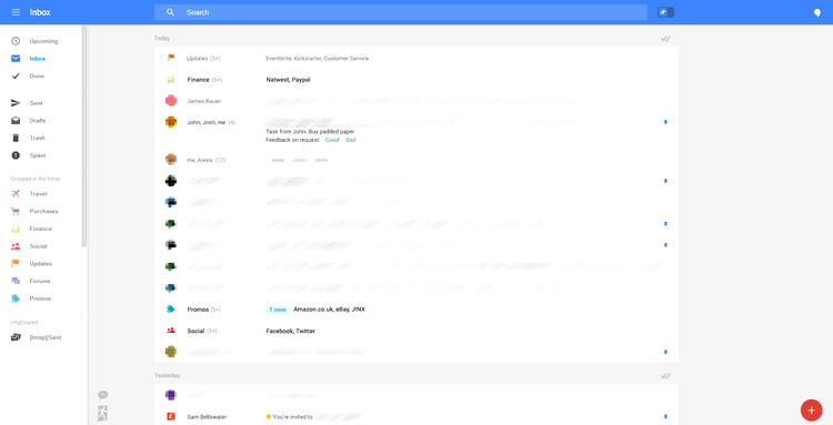Noua interfaţă Gmail se află în fază de testare cu un grup restrâns de utilizatori