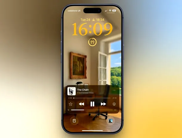 Cum să afișați un slider de volum media pe lock screen-ul unui iPhone