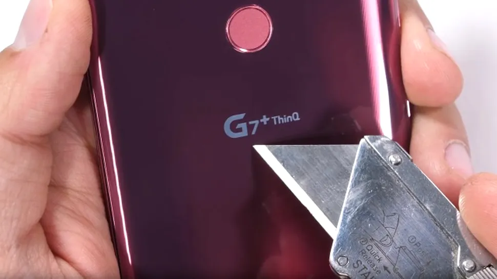 LG G7 ThinQ, testat pentru durabilitate cu rezultate „plictisitor” de bune
