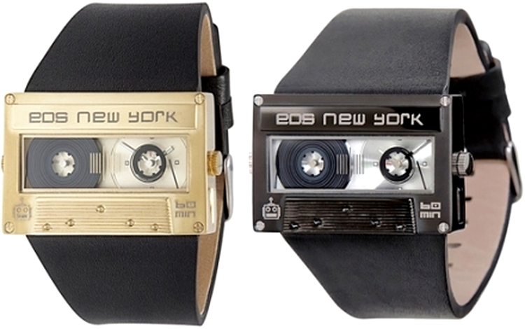 EOS Mixtape - un ceas şi o casetă audio în miniatură