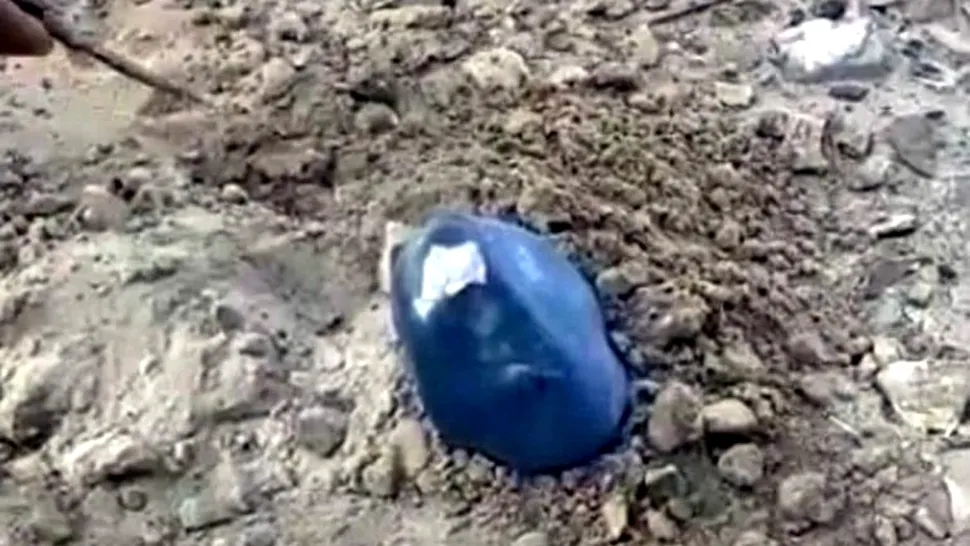 Un obiect misterios a căzut din cer în India, provocând panică - FOTO, VIDEO