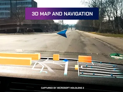 Microsoft și Volkswagen promit să aducă tehnologia HoloLens la bordul autoturismelor