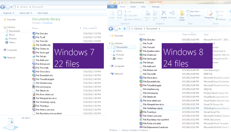 Windows 8 - noul Windows Explorer