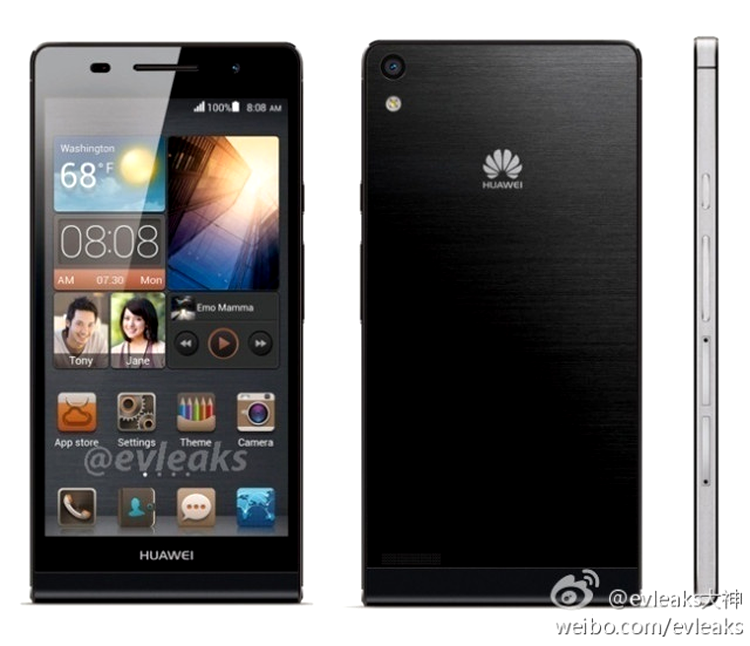 Huawei Ascend P6 - momentan, cel mai subţire smartphone