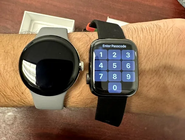 Pixel Watch, încă nelansat, comparat deja cu Apple Watch. FOTO