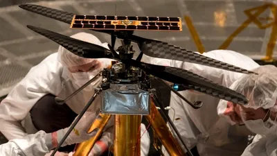 NASA a trimis prima dronă zburătoare pe Marte, livrată odată cu roverul Perseverance
