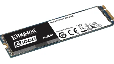 Kingston lansează A1000, un nou SSD cu preţ accesibil pentru interfaţa M.2