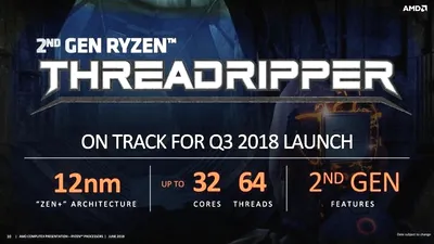 AMD anunţă a doua generaţie de procesoare Ryzen Threadripper, echipate cu până la 32 de nuclee