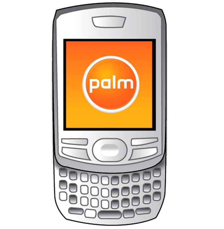 Smartphone Palm cu touchscreen si tastatura QWERTY