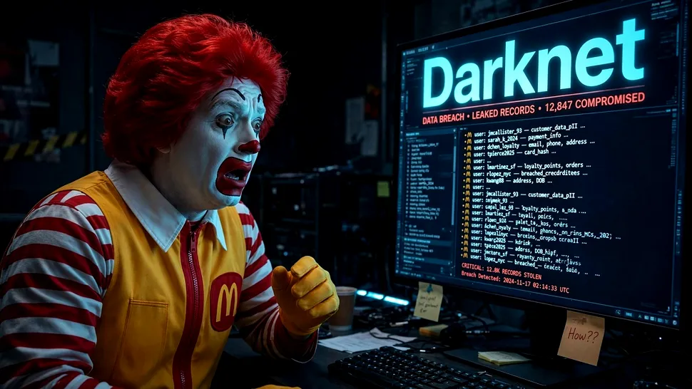 Datele a 1,7 milioane de angajați McDonald’s ar fi fost scoase la vânzare pe piața neagră