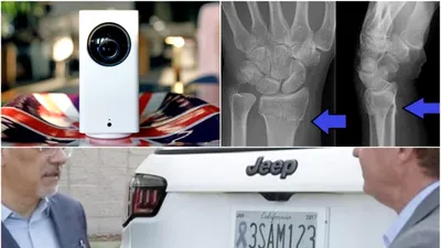 Go4News 29-31 mai: Inteligenţa artificială detectează fracturi de oase, plăcuţele de înmatriculare digitale şi o cameră bună de securitate la 30 de dolari