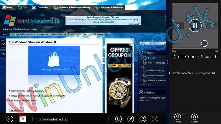 Music Player Windows 8