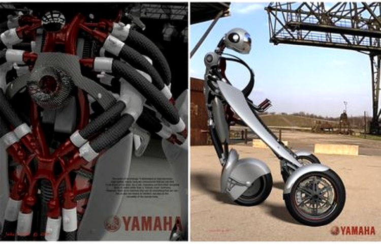 Yamaha Deus Ex – un concept foarte neconvenţional