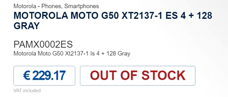 Moto G50