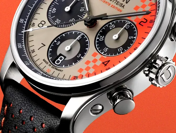 Union Glashütte lansează noul Belisar Chronograph Speedster: design inspirat de un Porsche 911 vintage și carcasă compactă de 40 mm
