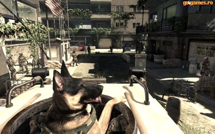 Call of Duty: Ghosts - cu căţelul de atac la plimbare