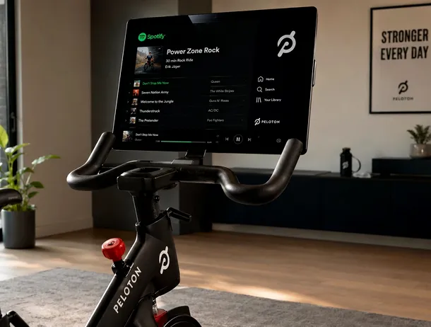 Spotify și Peloton au lansat un hub global de conținut de fitness
