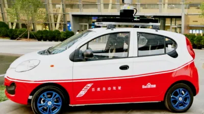 Baidu a prezentat prima sa maşină electrică autonomă