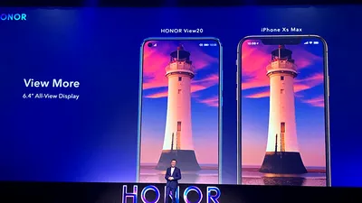 Huawei dezvăluie HONOR View20, un smartphone echipat cu cameră foto de 48MP
